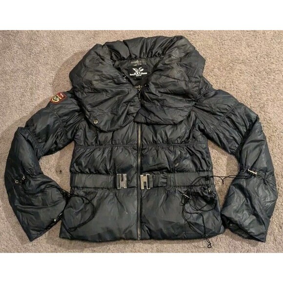 Vintage Triple Fat Goose Down Puffer Jacket Women's Large - Picture 1 of 10